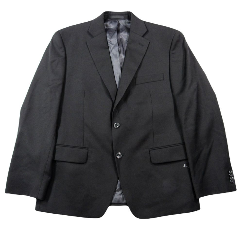 Michael Kors Blazer Mens 42S Black Solid Modern-Fit Stretch Suit Jacket $450 NEW
